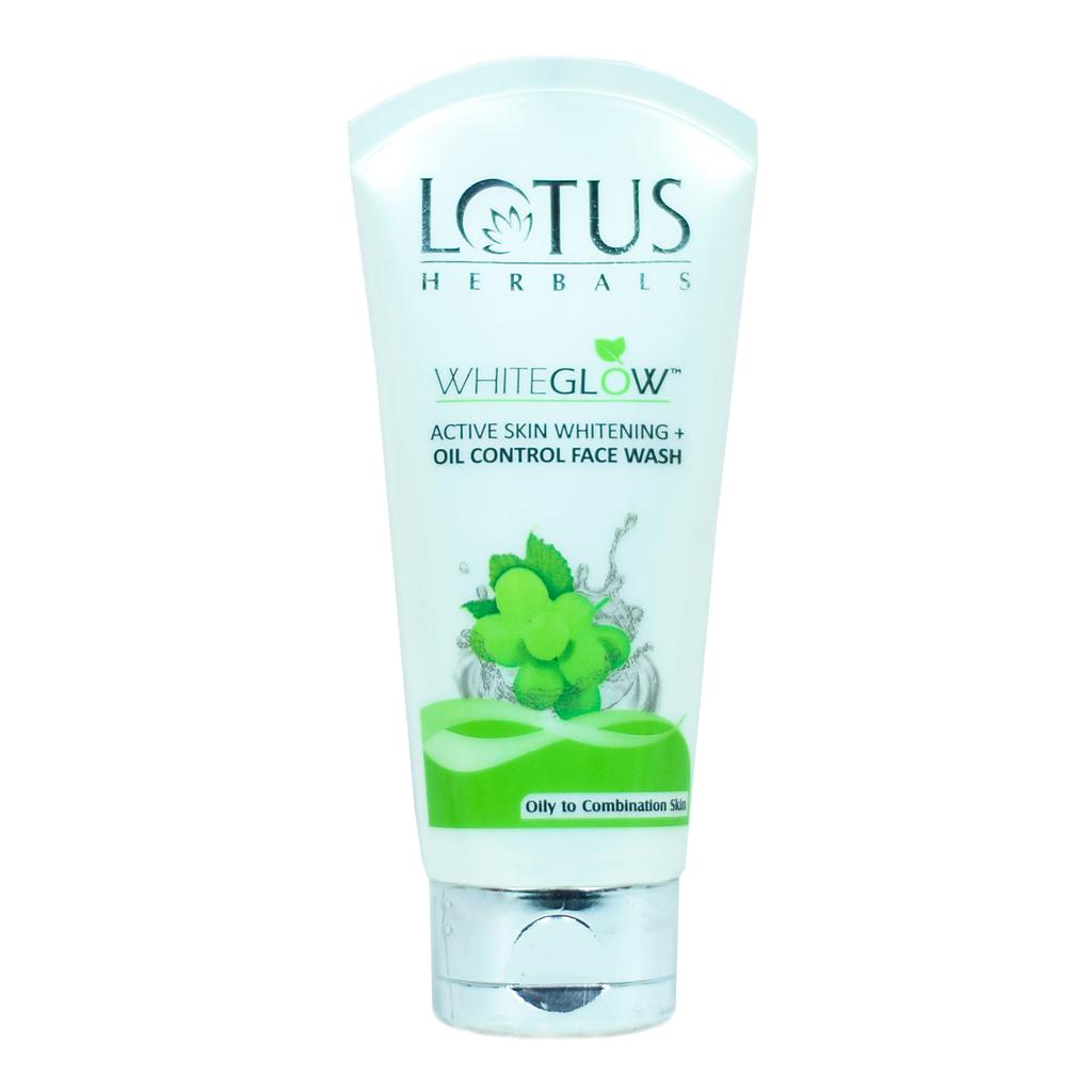 Гель для умывания: отбеливание и контроль жирности кожи (50 г), Whitening & Oil Control Face Wash,  Lotus Herbals