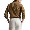 Polo Ralph Lauren Однотонная рубашка с отложным воротником и длинным рукавом Классическая версия Мужские рубашки MNPOWOV16824919-200