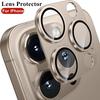 Титановый металлический протектор для линзы камеры для iPhone 16 Pro Max 15 Pro 14 Plus 16 Защитное стекло для экрана камеры Apple