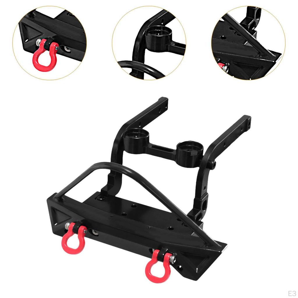 RC Car Front Bar Aluminium Alloy Part for H12Y H12Y+ 1/12 Model Replacement