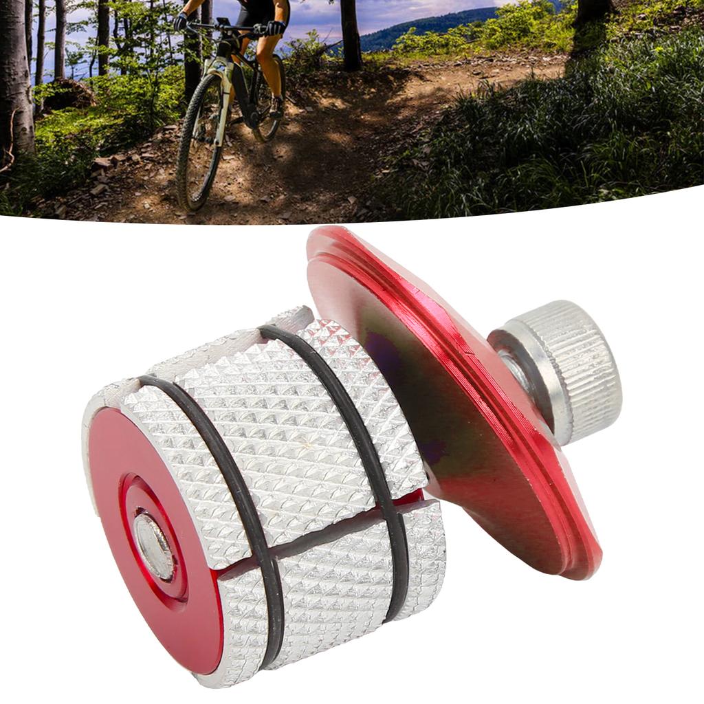 Bike Headset Expander Stem Top Aluminum Alloy Compression Plug Star Nut Mountain Road Bike Expansion Front Fork Steer