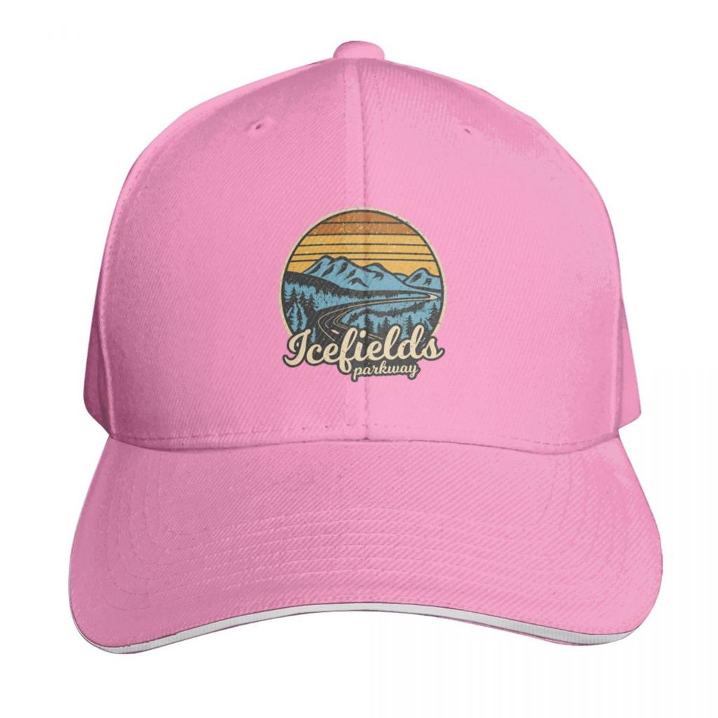 Icefields Parkway Alberta Canada Retro Baseball Cap custom caps Designer Hat Hat Unisex Winter hat Luxury Women Unisexs