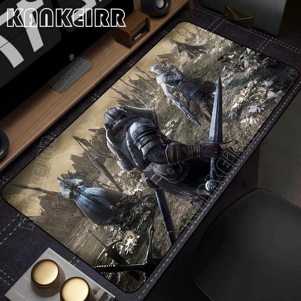 Dark Souls Gamer Hd Custom Mouse Pad Large Gaming Accessories Game Cabinet Mousepad Office Computer Anime Desk Mat Cool Carpet