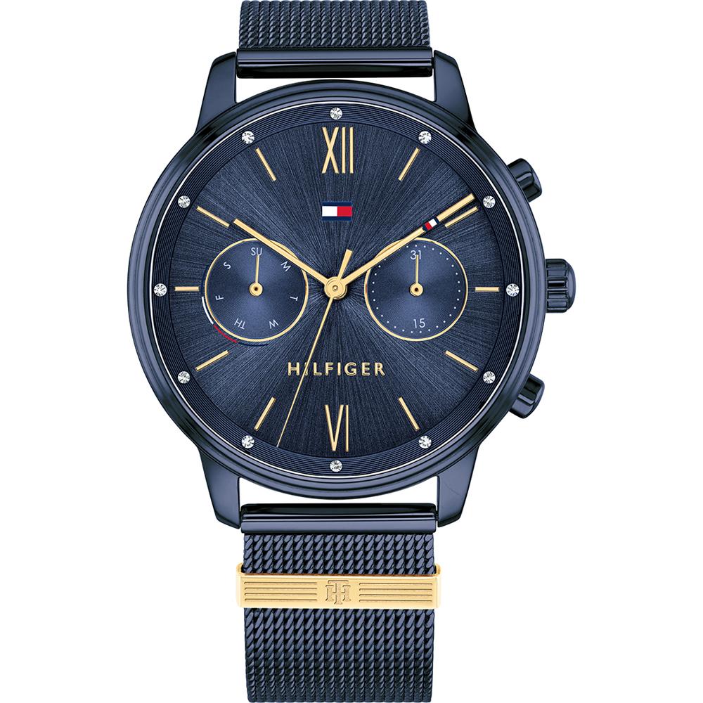 Tommy Hilfiger Женские кварцевые часы Blake с синим металлическим ремешком 1782305
