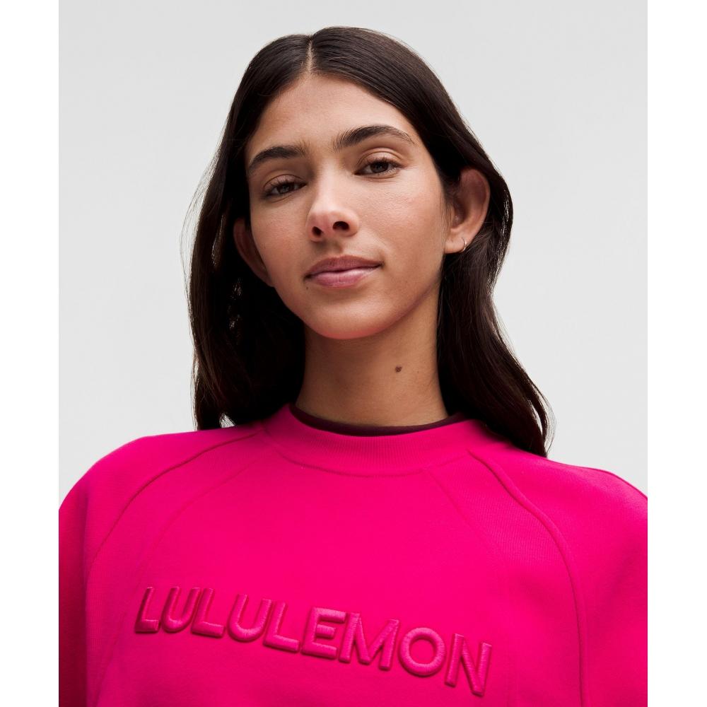 Lululemon Свитер свободного покроя Scuba с надписью Passionate