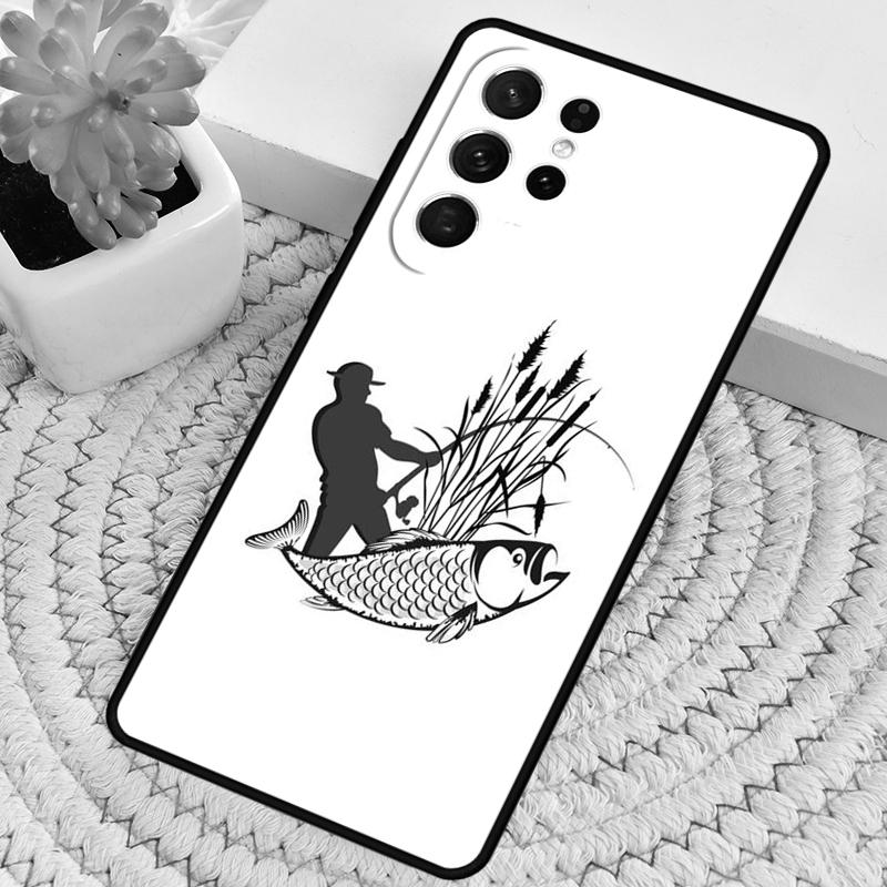 Чехол для телефона с изображением рыбы, рыбалки, карпа для Samsung Galaxy note 10 pro S26 Ultra S23 S24 FE S25 S21 S22 PLUS, ударопрочный чехол