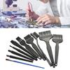 10pcs Keyboard Brush Kit Prevents Static Small Cleaning Dust Brush Kit for Phone Computer Keyboard