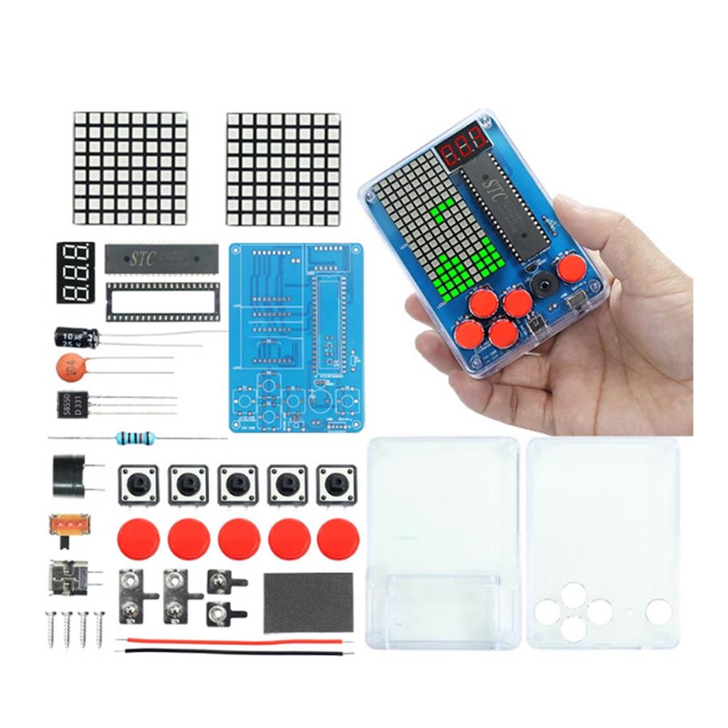 Classical DIY Educational Soldering Project Kit for Retro Games Like Racing Car Great for STEM Education Group Activity