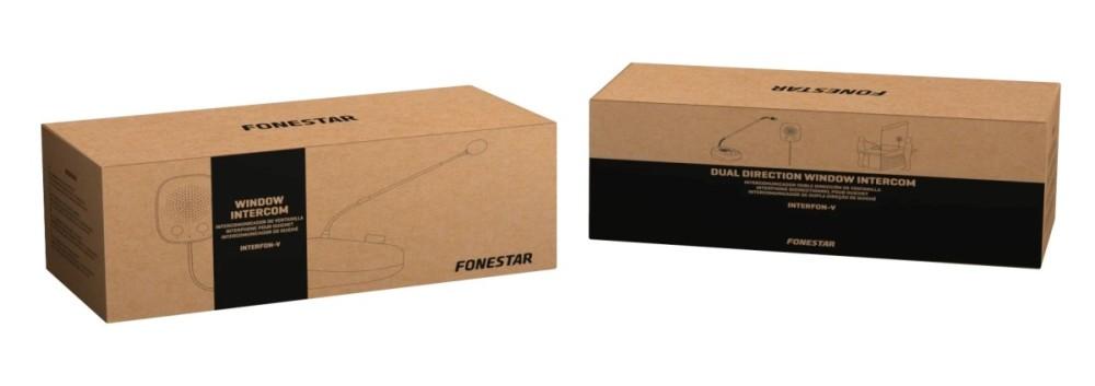 Fonestar INTERFON-V - Dwukierunkowy komunikator z mikrofonem i eliminacją sprzężenia zwrotnego, Fonestar