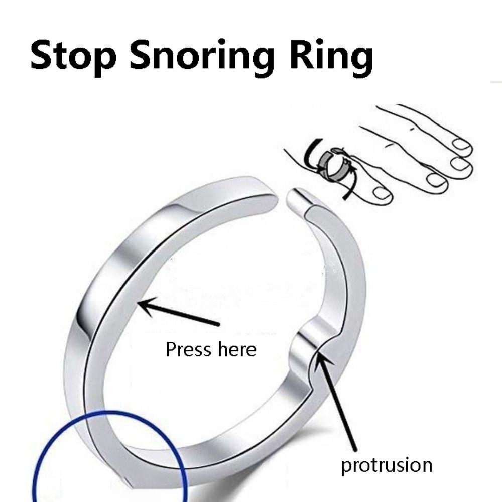 1 шт. регулируемое кольцо от храпа S/M/L устройство против храпа кольцо от храпа страдающие бессонницей