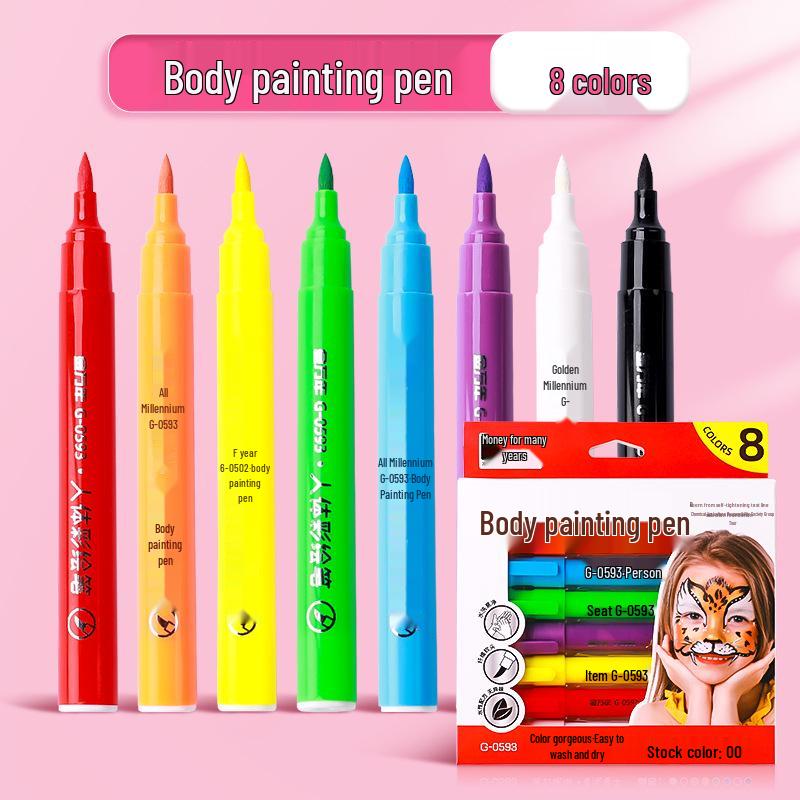 Детские водорастворимые пигменты для грима для тела, оперы и клоуна