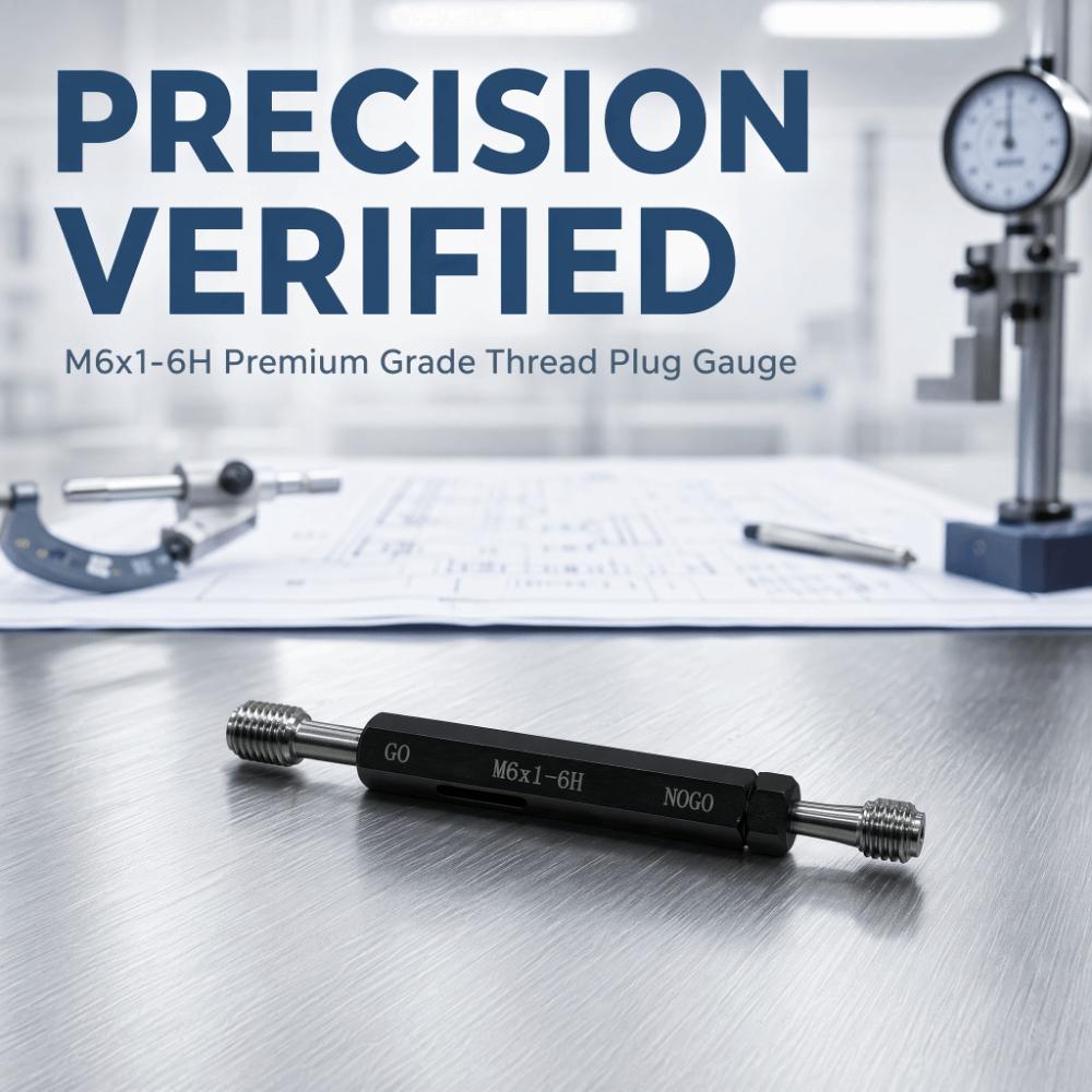 6H Tolerance Measurement Hand Tool Double Ends Double End Thread Gauge Industrial Inspection