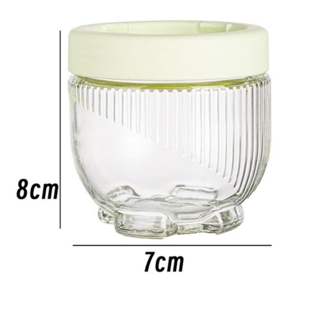 Герметичная стеклянная банка Прозрачные стеклянные банки для хранения Новый контейнер для конфет для закусок