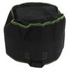 Plant Growth Bag Degradable NonWoven Vegetable Flower Planting Pot with Handles Black