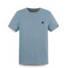 Outdoor Simple Breathable Slim Fit Short Sleeve T-Shirt Men Tops Bright-Steel-Blue A2EKJ758