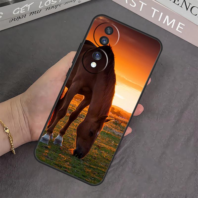 Чехол Животное Лошадь Для Honor 90 70 50 10 Lite Magic 5 6 Pro X6 X7 X8 X9 X6a X7a X8a X9a X9b X8b Обложка