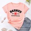 Barnes 1917 T Shirts Women Summer Vintage Winter Soldier Bucky Barnes Short Sleeve T-Shirt Women Short Sleeve Tee Shirts Unisex
