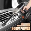 New EU 300W Cordless Car Vacuum Cleaner 12000PA Strong Suction Handheld Portable Vacuum Cleaner Rechargeable Mini Vacuum Cleaner Complete Accessories