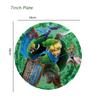 The Legend of Zelda Party Tableware Include Banner Tablecloth Plates and Napkins