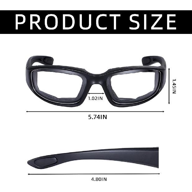 4 Pair Motorcycle Glasses Riding Glasses UV Protection Windproof And Dustproof Motorcycle Goggles Foam Cushion Eyeglasses Suitable For Outdoor Sports