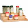 Expandable Kitchen Cabinet Organizer Bamboo Seasoning Organizer Spice Rack Organizer  Kitchen