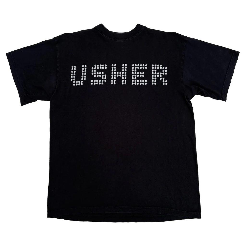 Usher 2001 Vintage 8701 Rare Album Promo Logo Band RnB Concert Tour Unisex T-Shirt