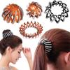 Clip Hair Fixed Women Ponytail Buckle Pearl Hair Ring Korean Style Hair Claw Bird Nest Bun Maker