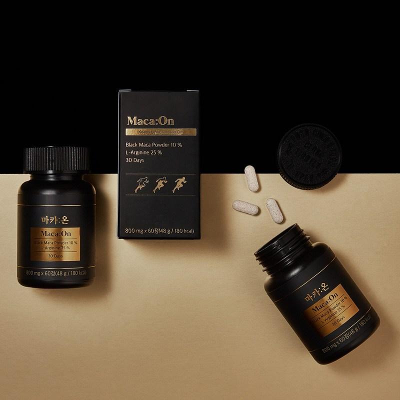 Born to Be Men Maca:On Ultra-High Content Black Maca & Arginine, 60 tablets, 2 units