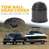 Universal 50mm Auto Tow Bar Ball Cover Plastic Ellipse Prevent Grease and Dirt Cap Hitch Caravan Trailer Towball Protect
