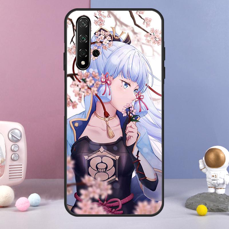 Genshin Impact Kamisato Ayaka For Huawei Nova 5T 9 10 SE 7i 8i 11i 12i Y73 Y90 Y70 Y72 Y61 Y91 Y60 P20 P30 P40 Lite Case