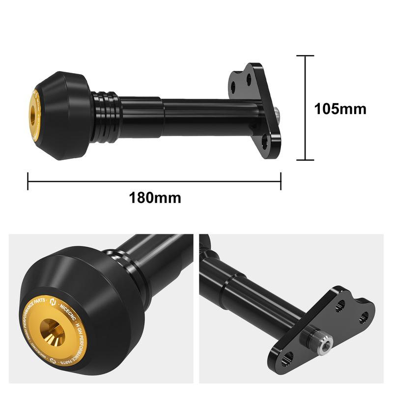 NICECNC Для Suzuki DRZ400S DRZ400SM DRZ 400 S DRZ 400 SM 2000-2024 2023 Мотоциклетные слайдеры рамы Защита двигателя Защита от падения