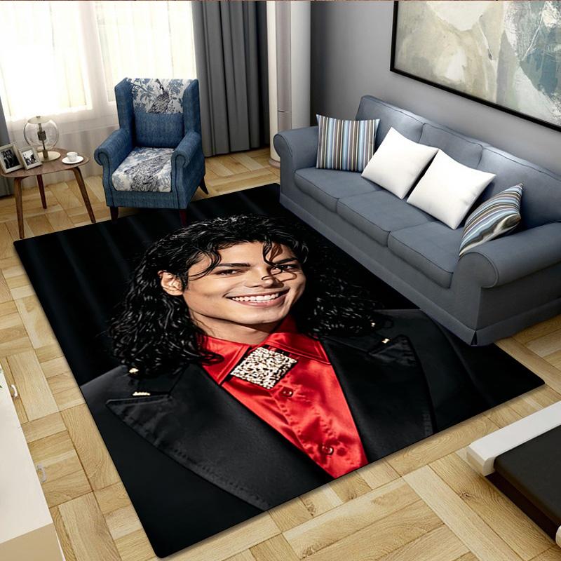 Michael Jackson Rug Carpet Office Decorative Carpet For Living Room Bedroom Door Mat Floor Rug Computer Chair Area Rug
