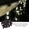 10PCS Awning Clip for Rope Light, Multi Purpose Party String Light Hook Slides into Awning Roller Bar Channel, Two Hanging Positions Ceiling Hook for