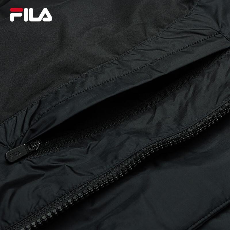 Fila Мужской длинный пуховик с капюшоном