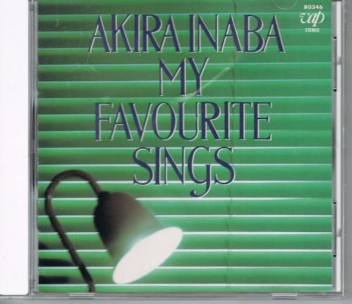 CD AKIRA INABA MyFavoriteThings 80346 Vap 1989 Япония Японский Поп-Рок Б/У