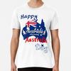 Australian Day Map Premium T-Shirt S To 5XL Made In the AU/USA T-Shirt