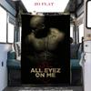 Faith Reflection: 2Pac's Spiritual Journey blanket Camping trip blanket Machine washable sheet Air conditioning blanket
