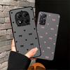 INS Корейский Милый Чехол-Сердечко с Бантом для Xiaomi Redmi Note 14 9S 12 14C 13C 10 13 Pro Plus 11 A4 Funda Задняя Крышка Телефона