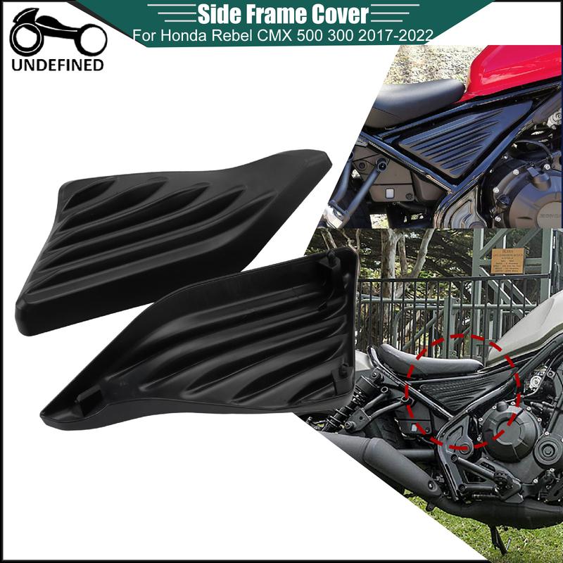Motorcycle Side Frame Cover Panel Engine Fairing For Honda Rebel CMX 250 300 500 CMX500 2017 2018 2019 2020 2021 2022