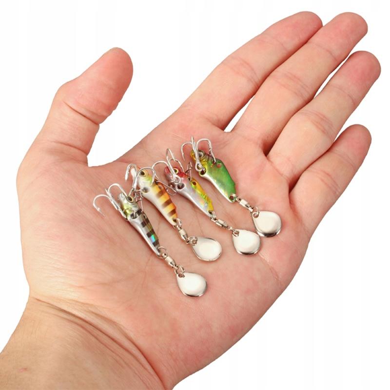 Wobbler Spinner Float Perch Pike Metal 3G 3Cm