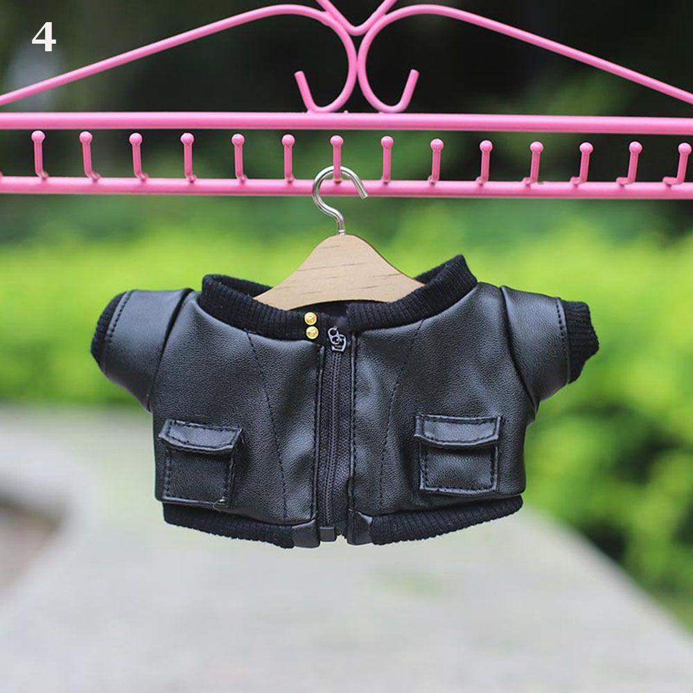 BJD Dolls Jeans Shorts Outfits Doll Clothes Handmade Jacket Pants For 15~20cm Doll Winter Top Coats