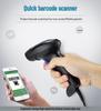 NETUM Bluetooth Wireless Barcode Scanner for 1D/2D Codes – Retail & Supermarket Self-Induction