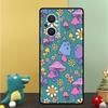 retro Groovy hippie boho rainbow Case For OPPO Reno 15F 14F 11 12 13 F 14 10 15 Pro 7 8 Lite OPPO Find X5 X6 X8 X9 Pro Cover