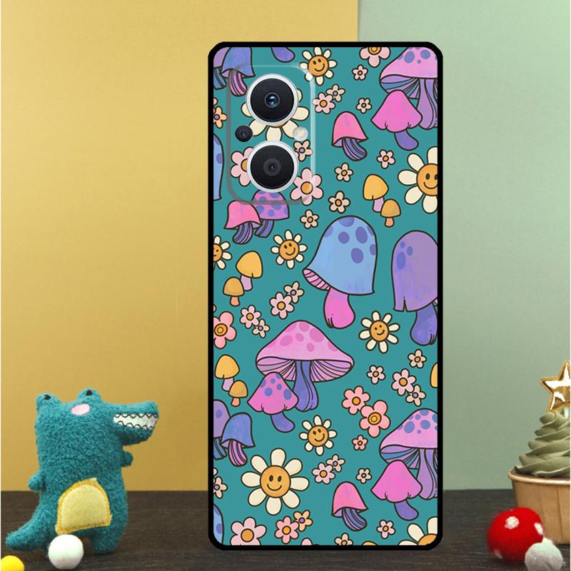 retro Groovy hippie boho rainbow Case For OPPO Reno 15F 14F 11 12 13 F 14 10 15 Pro 7 8 Lite OPPO Find X5 X6 X8 X9 Pro Cover