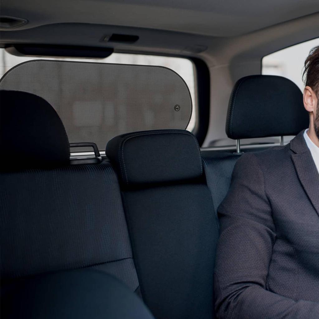 Car Rear Window UV Blinds Sun Shades Sucker Mount Back Car Window Shade Mesh Rear Window Screen Sun Shade Mesh Car Interior