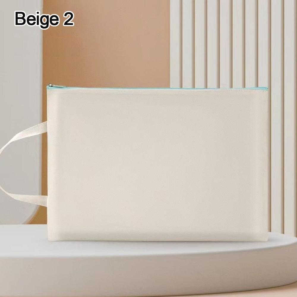 Oxford Cloth Document Bag Large Capacity Briefcase Document Organiser  School Office