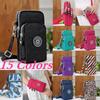 Fashion Hanging Neck Shoulder Bag Sports Arm Bag Mini Mobile Phone Bag Handbag Wallet Purse Bag Various Bags