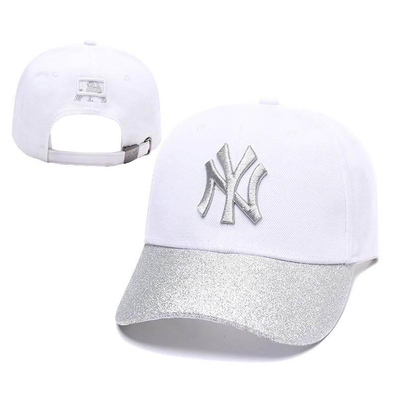 MLB Baseball Cap Flat Brim Adjustable Snapback Street Style Embroidered Men Women