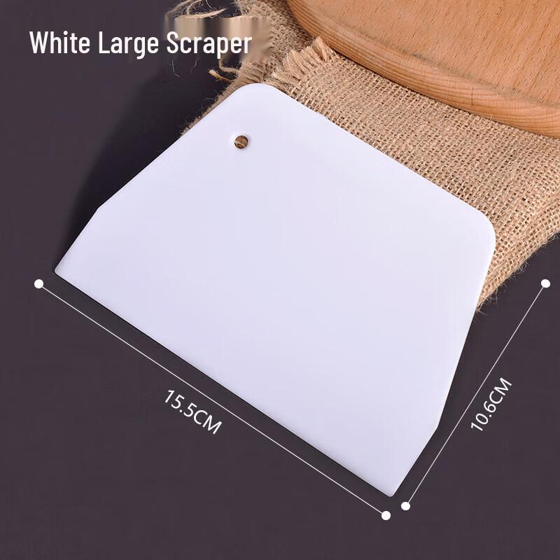 Пластиковый набор скребков для теста и торта