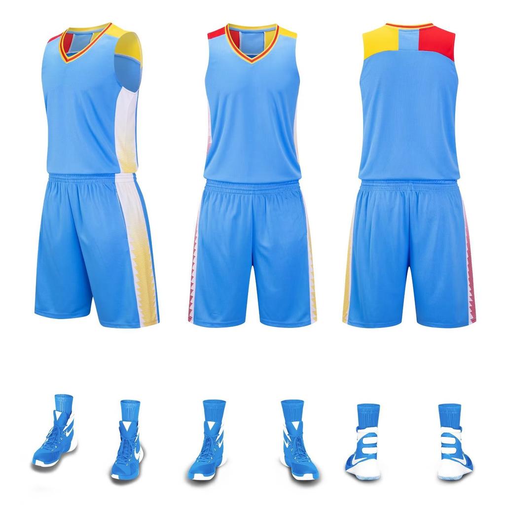 Баскетбольная форма, молодежная игровая форма, тренировочная форма, форма для взрослых учеников начальной школы